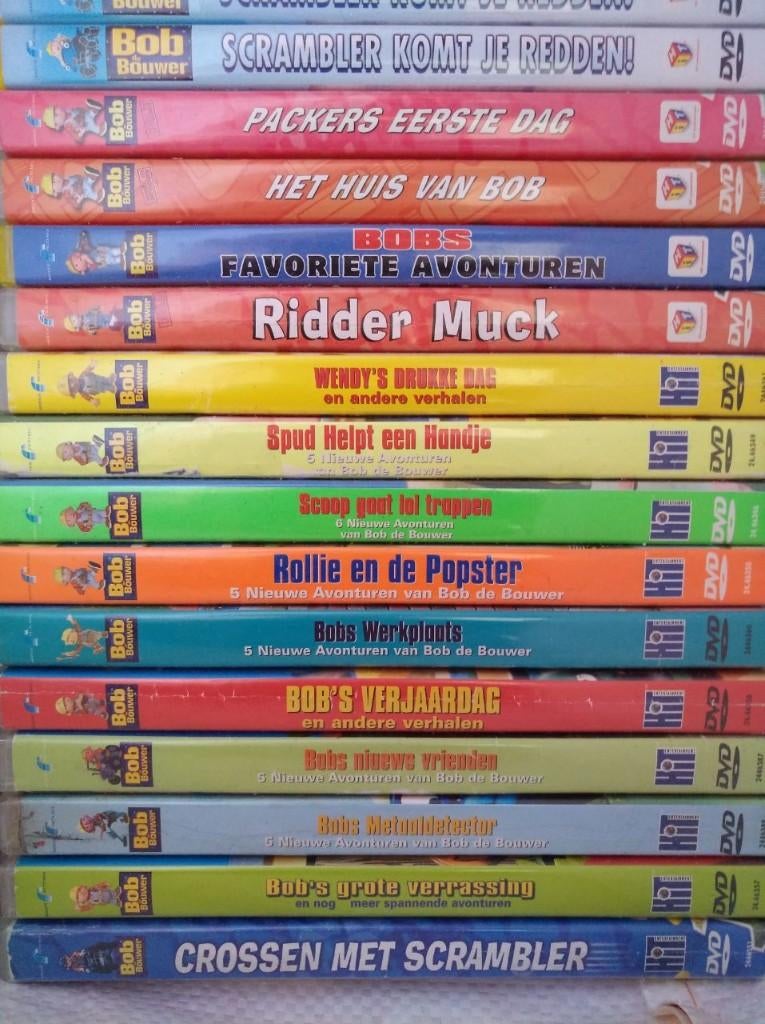 16× stuks DVD's | Bob de bouwer ( compleet ), Ophalen, Avontuur, Gebruikt, Alle leeftijden