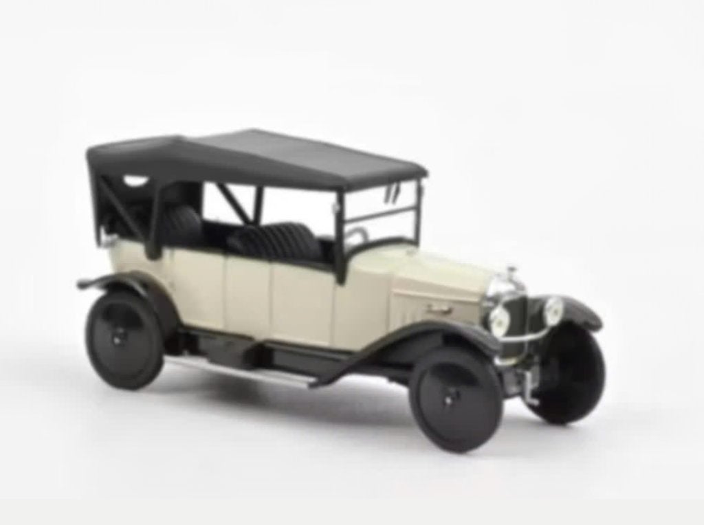 Citroen Type A 1919 Beige Zwart schaal 1:43 NOREV AMC0191101