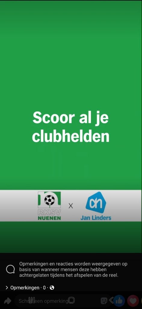 Hockeyplaatjes Jan Linders AH nuenen, Albert Heijn, Ophalen