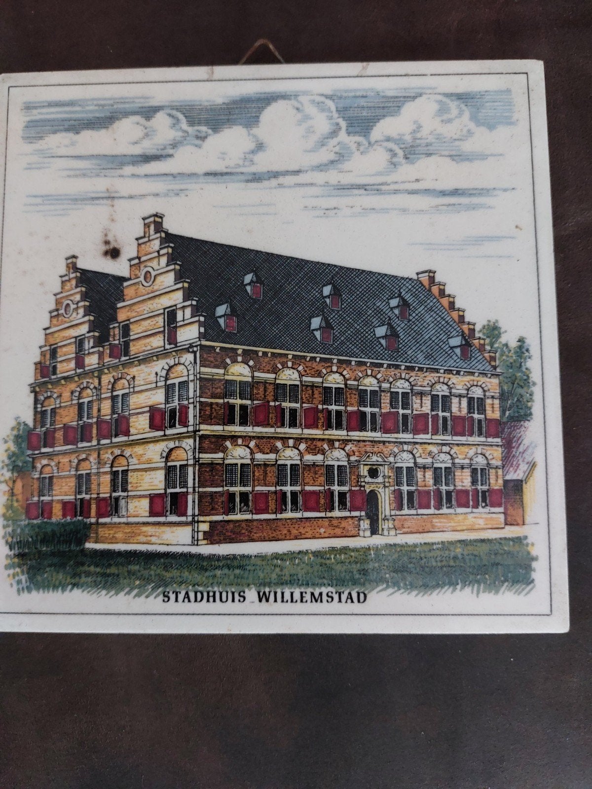 Willemstad Stadhuis tegel, Ophalen of Verzenden