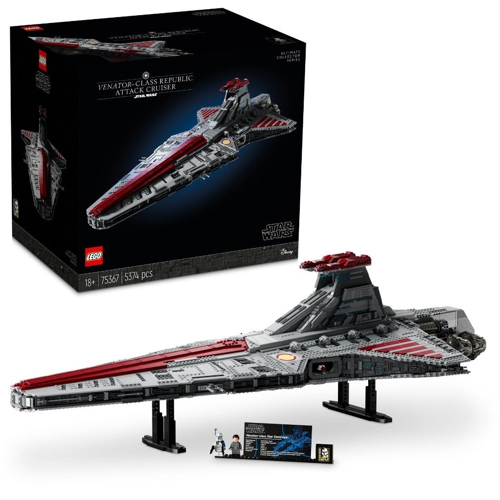 NIEUW: LEGO STAR WARS Venator-class Republic Attack (75367), Kinderen en Baby's, Speelgoed | Duplo en Lego, Star Wars, Lego, Nieuw