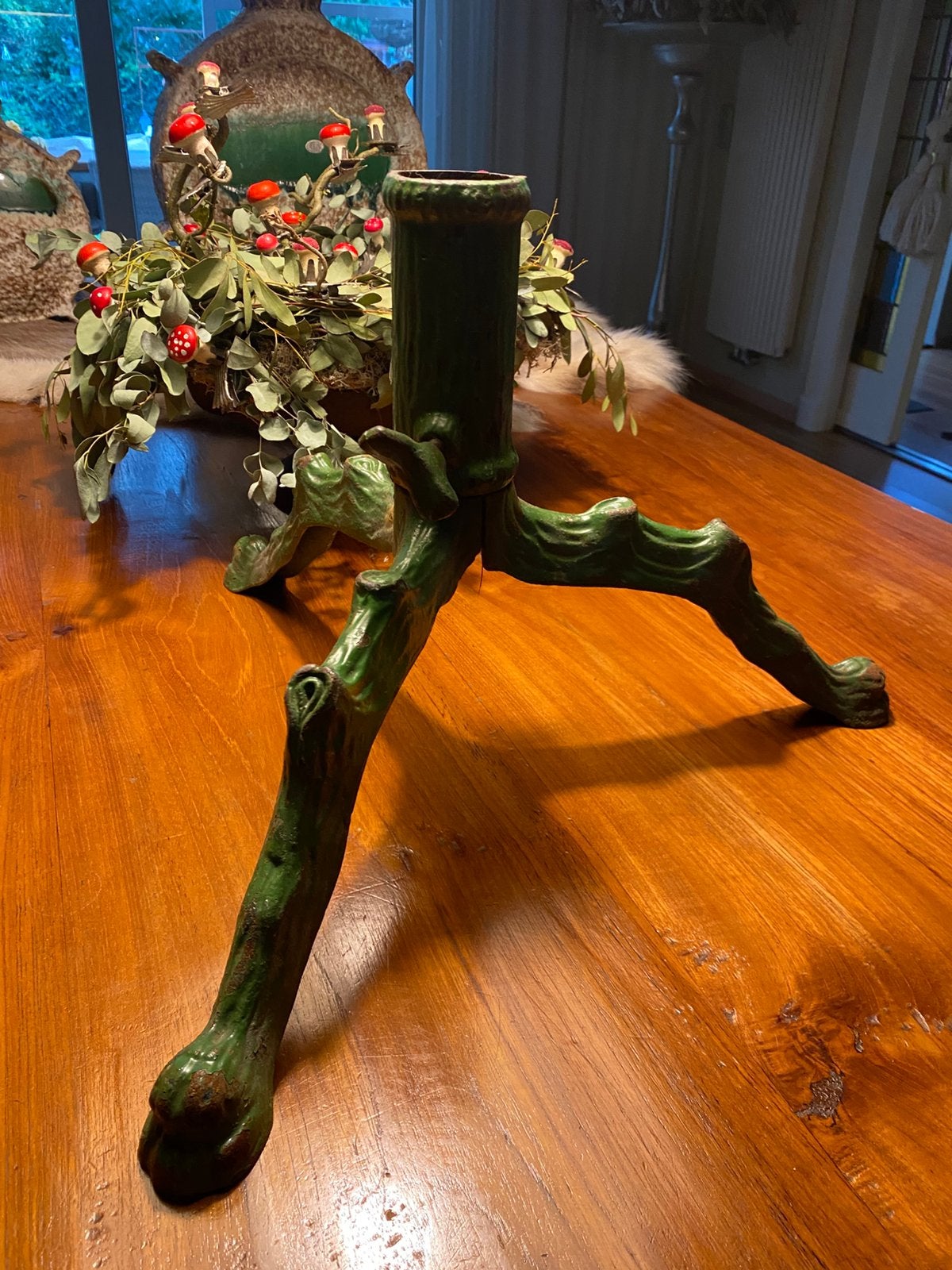 Oude kerstboom standaard DDR tijd .. driepoot, Diversen, Ophalen of Verzenden