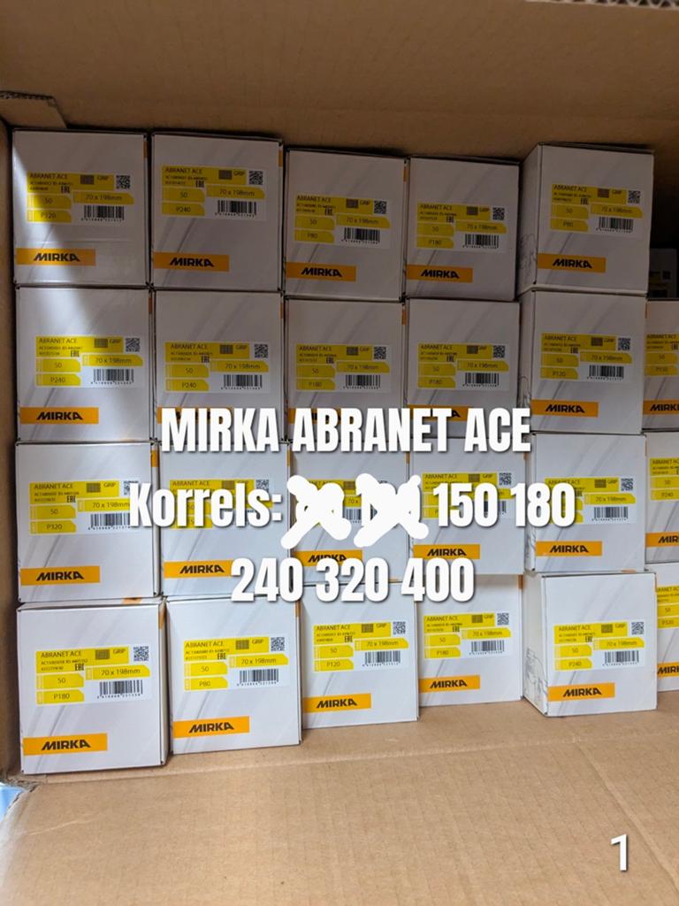 Mirka Abranet Ace Schuurpapier Schuurstroken 150 180 240 320, Doe-het-zelf en Verbouw, Ophalen of Verzenden, Nieuw