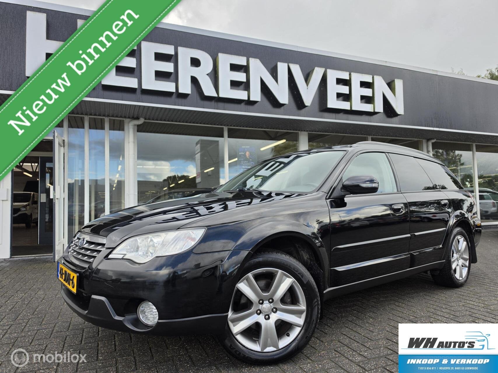 Subaru Legacy Touring Wagon 2.5i Exclusive Edition, Auto's, 4 cilinders, Legacy, Zwart, Handgeschakeld