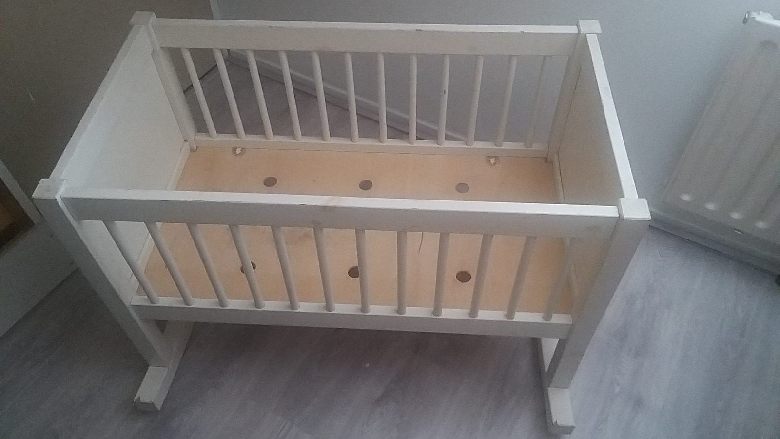 Nog goede baby wiegje met matras, Ophalen, Gebruikt, Wieg