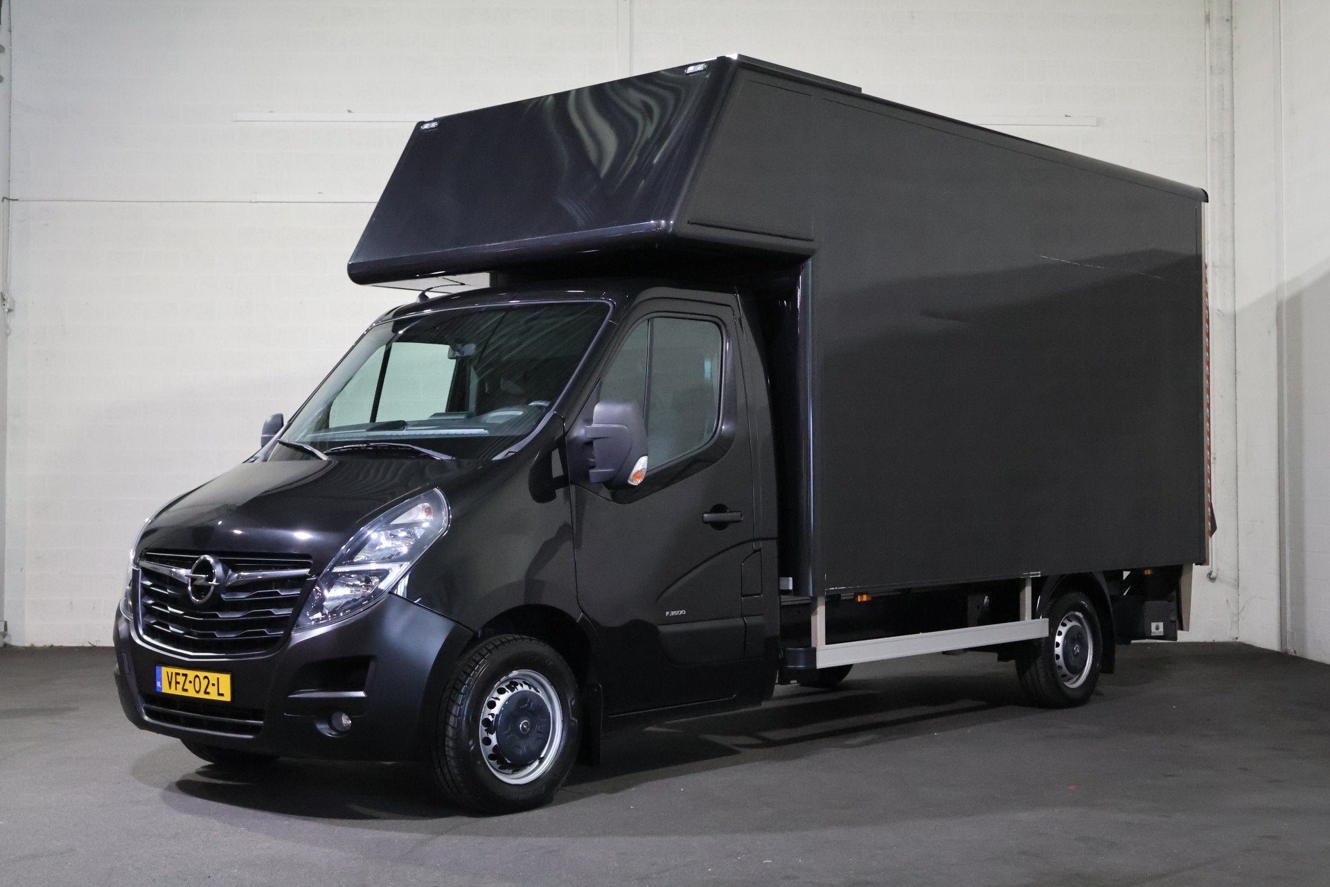 Opel Movano 2.3 CDti Bakwagen Spiegelbak met Laadklep, Gebruikt, Euro 6, 4 cilinders, Bedrijf