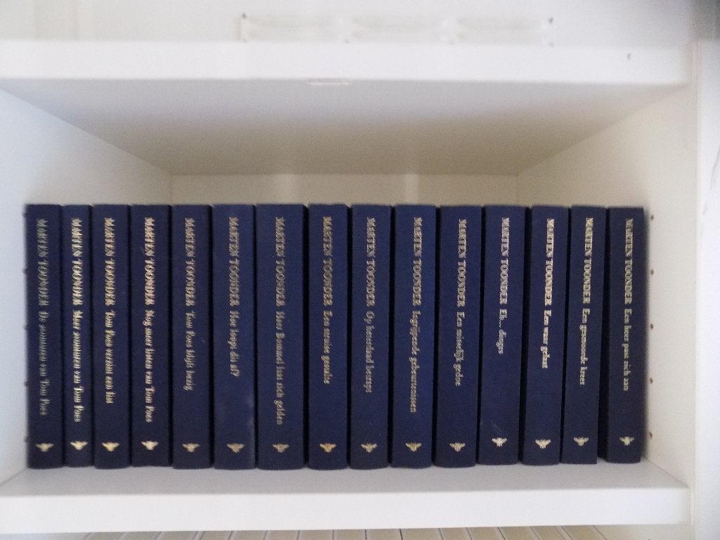 Hr Bommel & Tom Poes ~ Complete set Rood & Blauw [M.Toonder], Boeken, Complete serie of reeks, Ophalen of Verzenden, Zo goed als nieuw