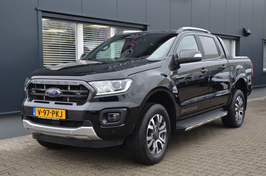 Ford RANGER 2.0 Eco Blue 215pk  Automaat grijs kenteken, Automaat, Zwart, 11 km/l, Bedrijf