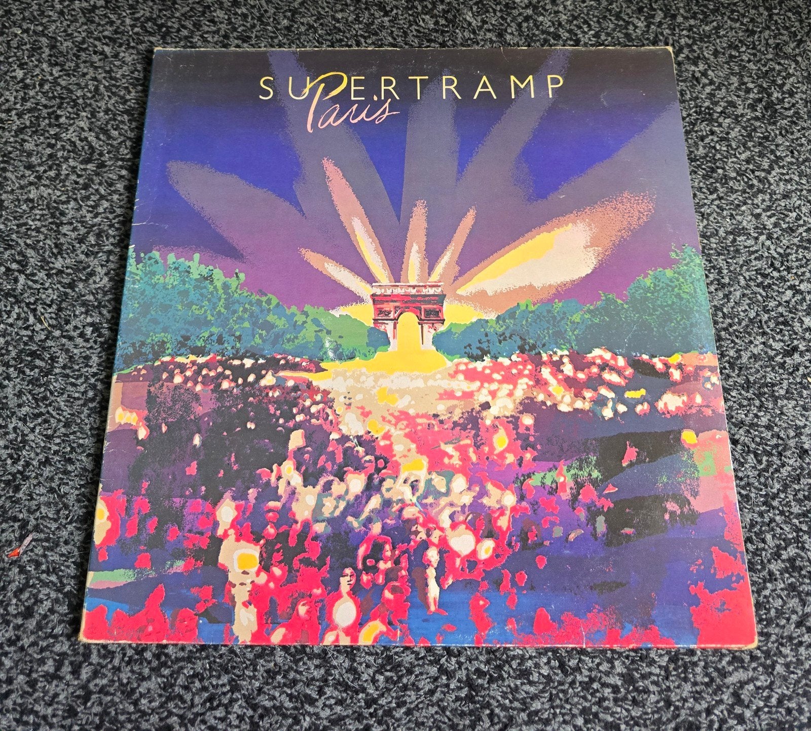 supertramp paris 2lp Gatefold, Ophalen of Verzenden, Gebruikt, 12 inch, Poprock