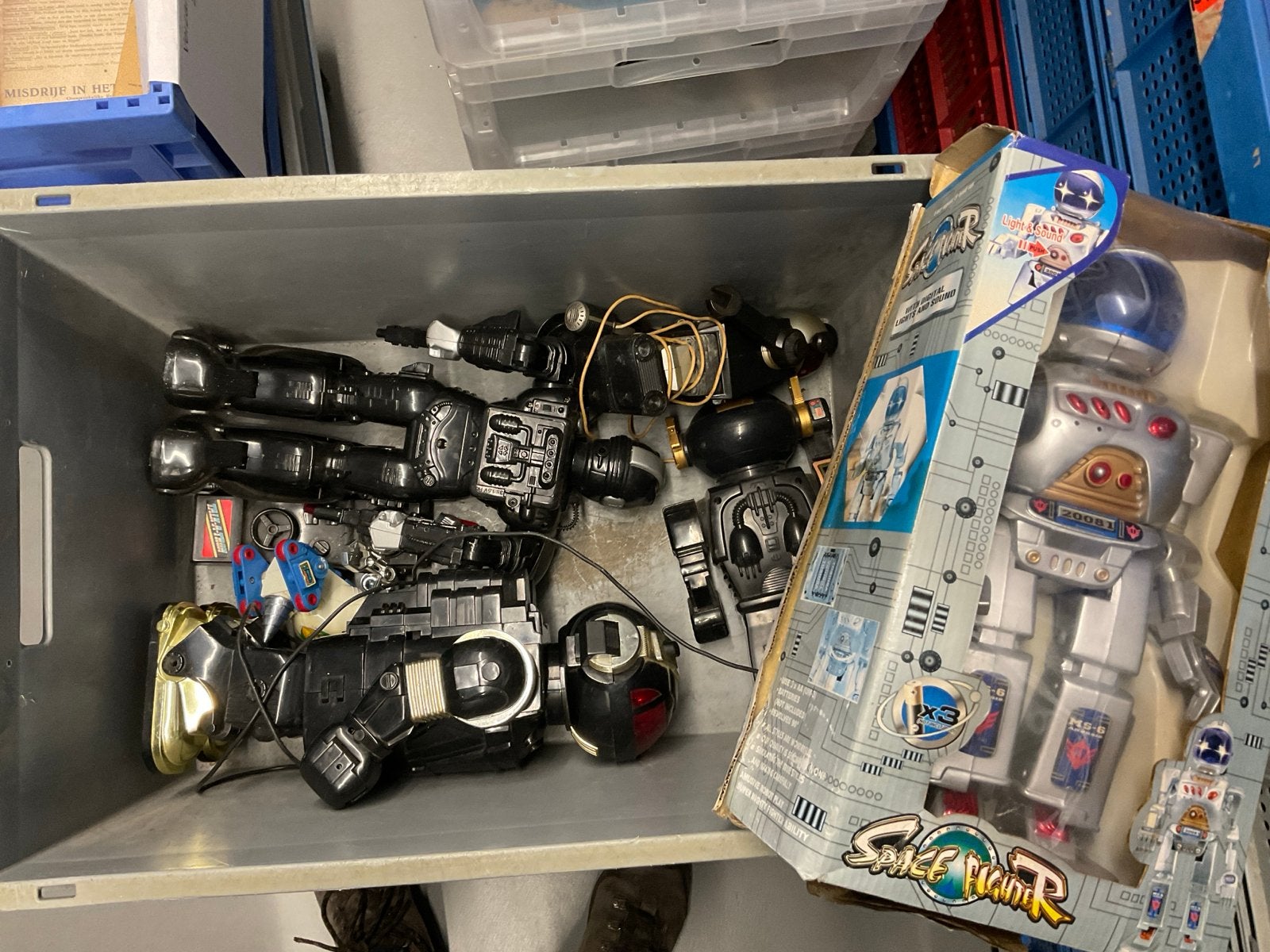 Vintage Speelgoed Robots - Diverse Condities, Ophalen of Verzenden