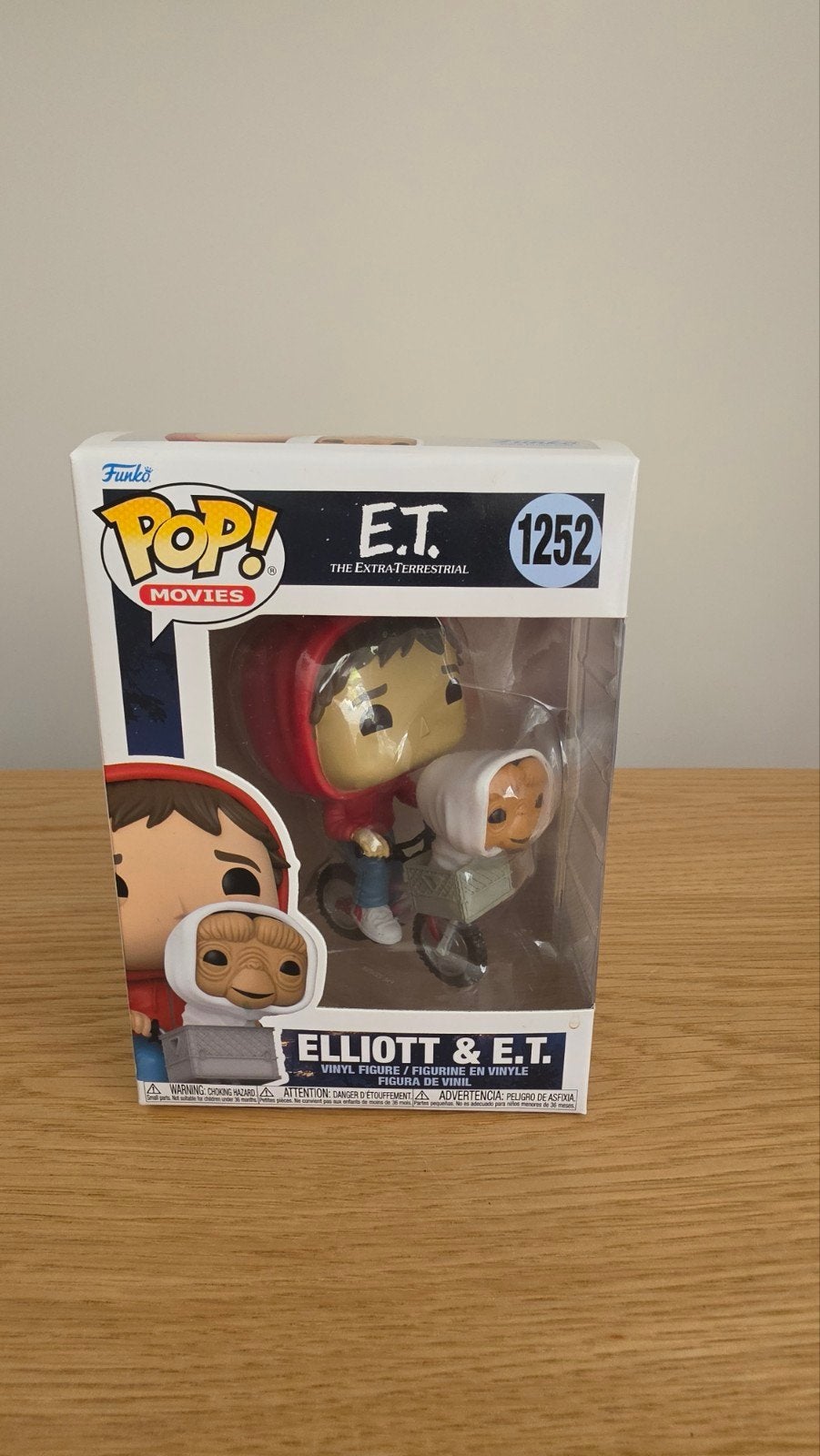 Funko pop E.T. 1252 Elliot E.T., Verzamelen, Ophalen of Verzenden, Nieuw