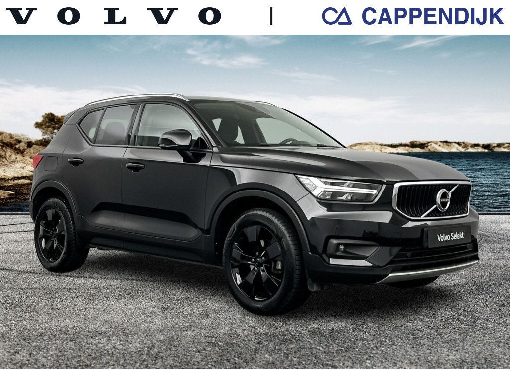 Volvo XC40 T2 129PK AUT8 Business Pro| Adap.Cruise| Trekhaak, Gebruikt, 24 maanden, Zwart, Origineel Nederlands