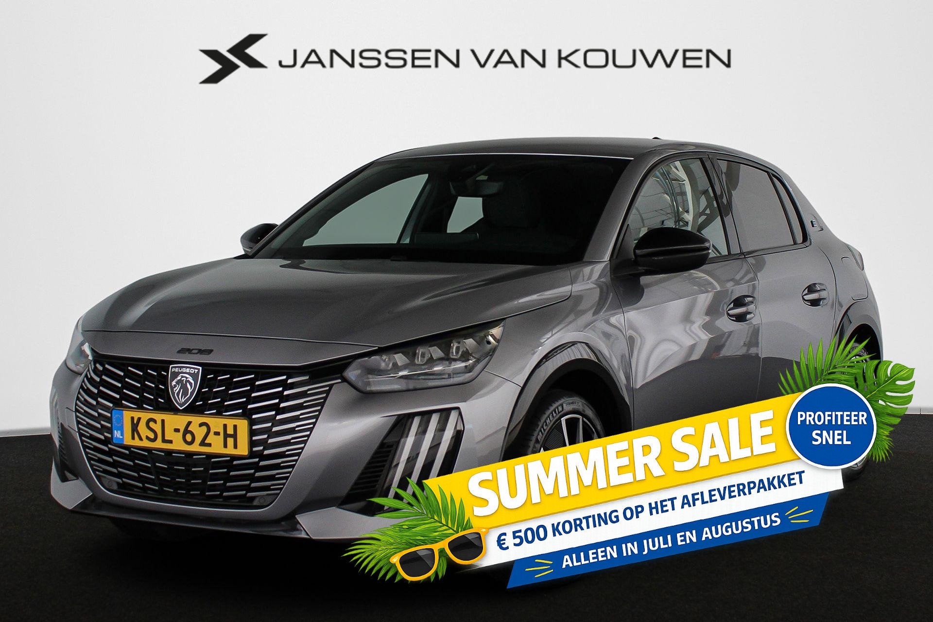 Peugeot e-208 EV GT 50 kWh SOH 100% Camera Navi Apple CarPla