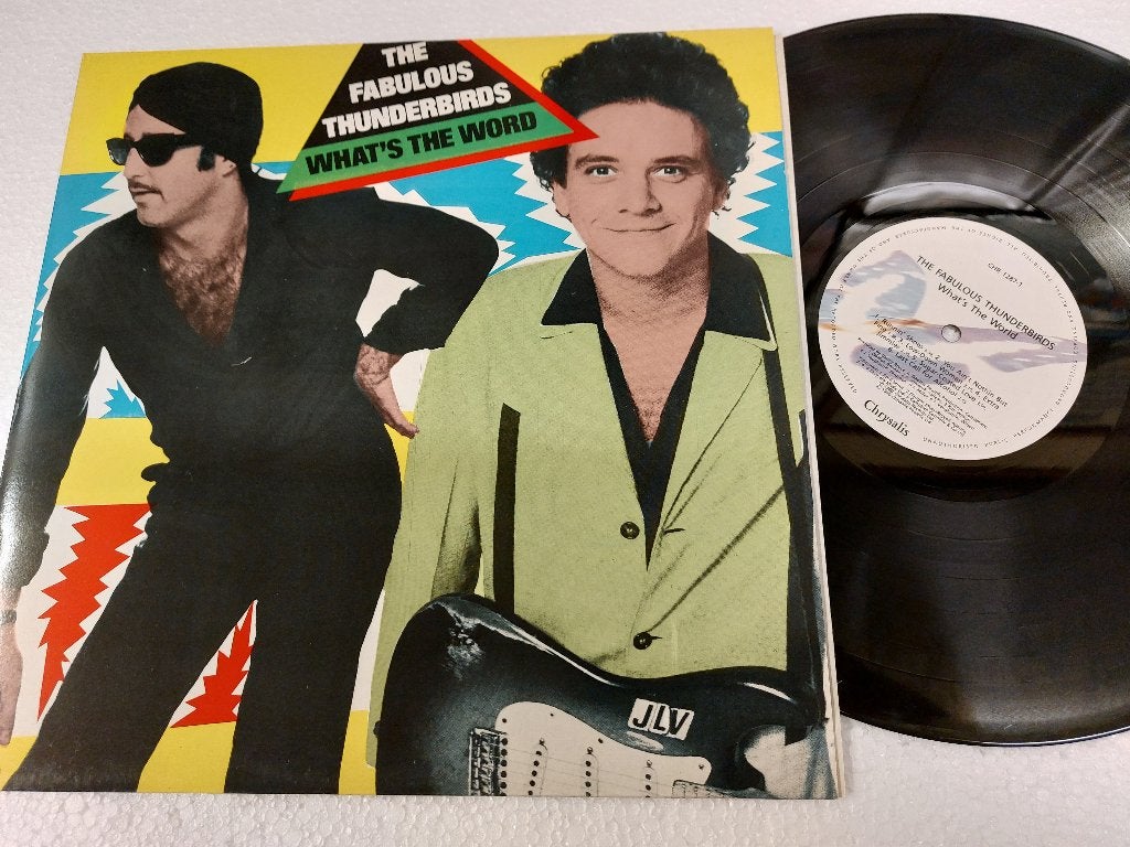 Fabulous Thunderbirds VINYL LP What's the word Rare pressing, LP, Pop, Fotohoes, Ophalen of Verzenden