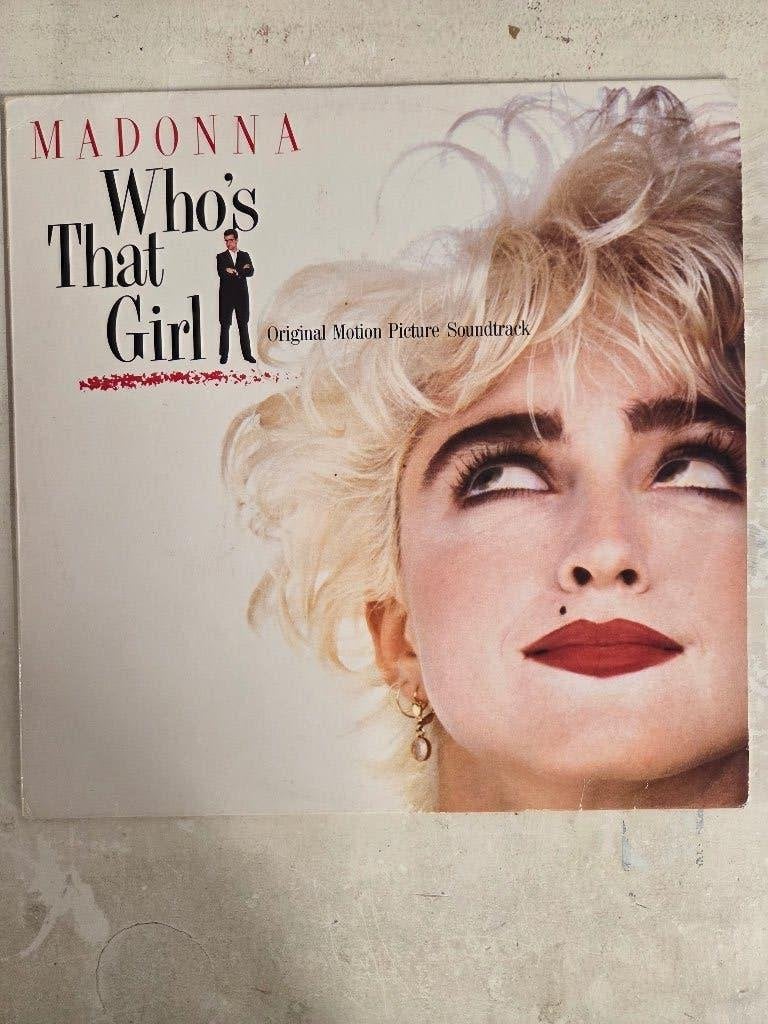 Vinyl lp MADONNA: WHO'S THAT GIRL, LP, Gebruikt, Pop, Ophalen of Verzenden