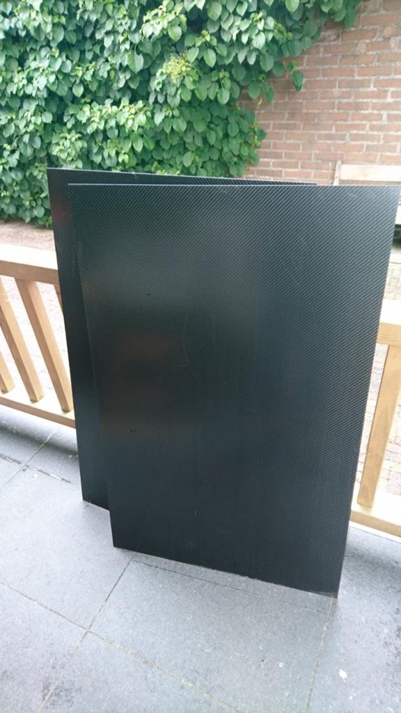 Carbon plaat 1100x700x4mm, Ophalen
