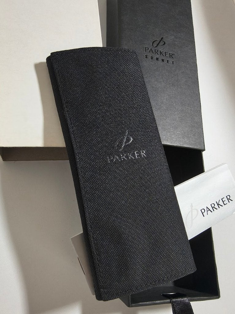Parker Sonnet etui voor 3 pennen, Pennenset, Parker, Nieuw, Met doosje