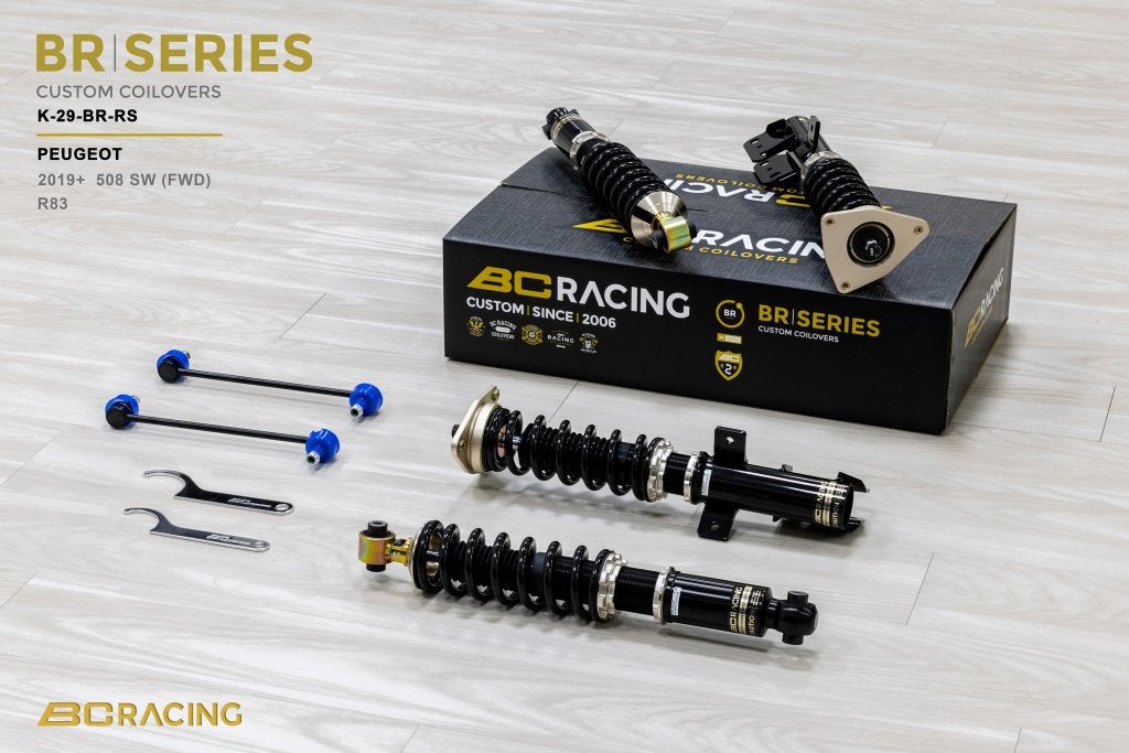 BC Racing schroefset verlaging - Peugeot 508 SW FWD 19+, Auto diversen, Ophalen of Verzenden