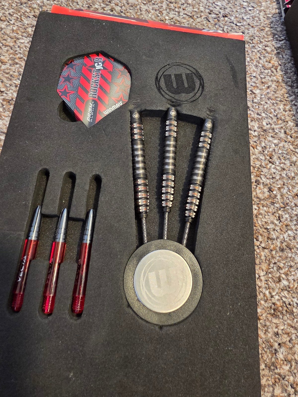 Joe Cullen Ignition Darts - 23 gram te koop/ ruil, Sport en Fitness, Darts, Ophalen of Verzenden, Zo goed als nieuw, Pijlen