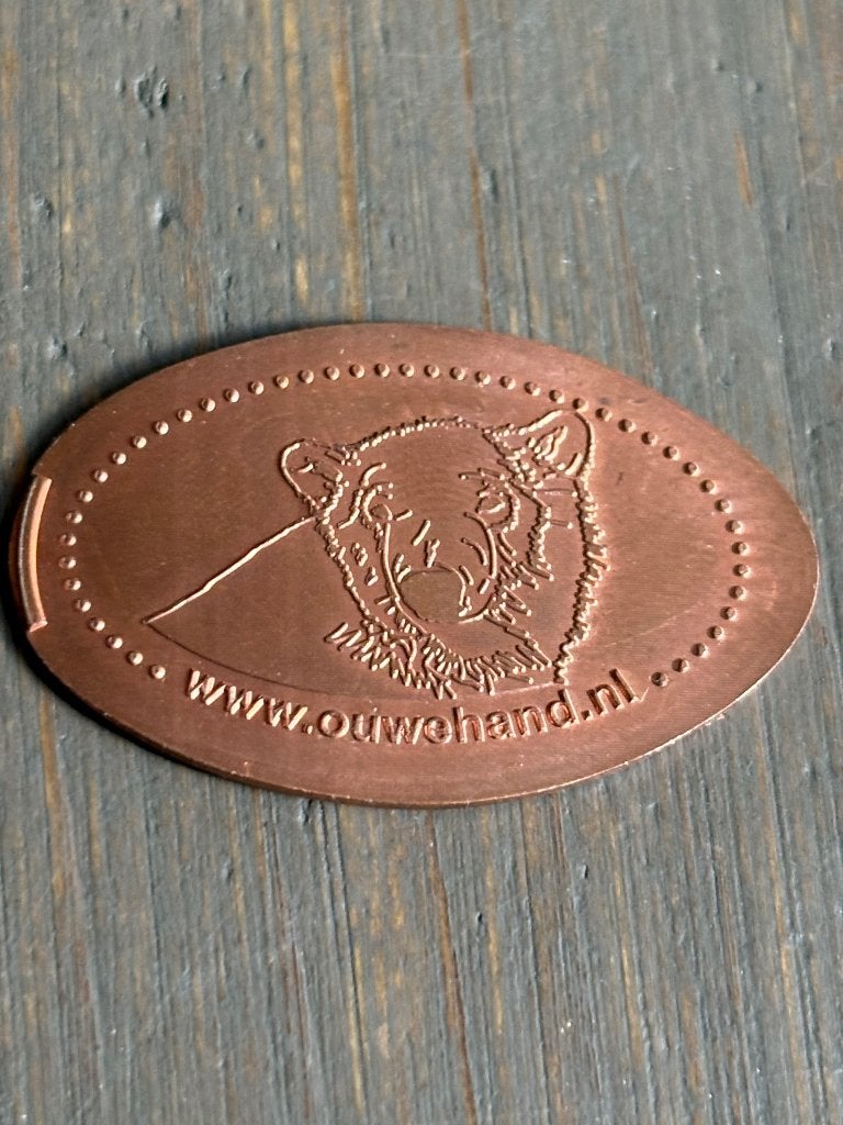 Pressed Penny Ouweland, Ophalen of Verzenden, Overige materialen, Nederland