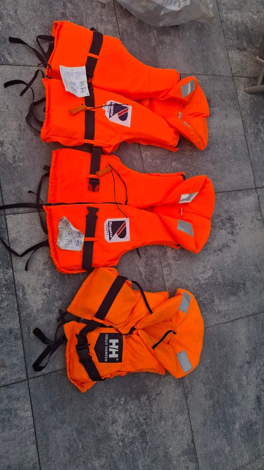 Reddingsvesten (3 stuks) - Regatta en Helly Hansen, Ophalen of Verzenden, Gebruikt, Overige typen