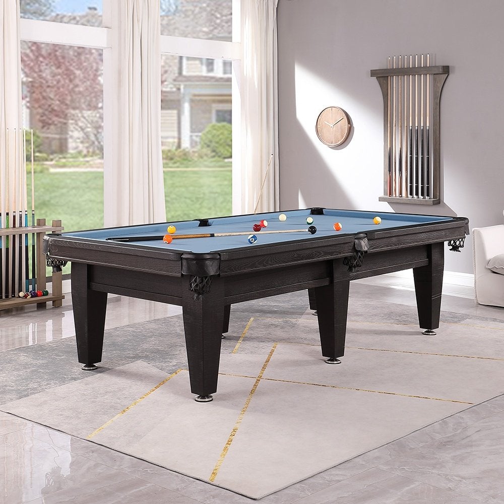 Pooltafel Lexor Imperator Competition Pro Black-Oak 9ft, Ophalen of Verzenden, Nieuw, Pooltafel