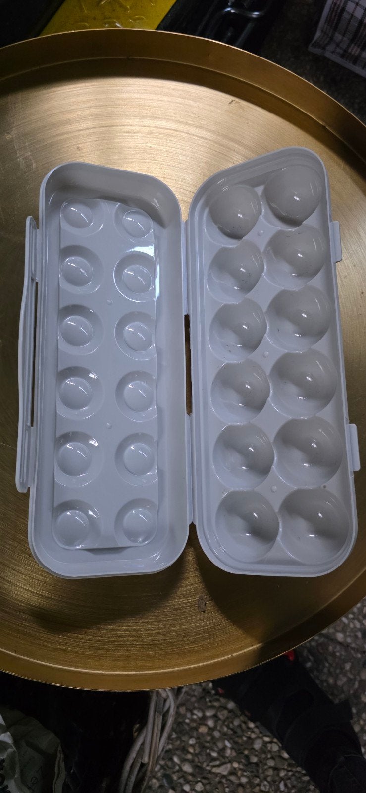 Eierdoos voor 12 eieren - Handig en compact €8,-, Overige typen, Kunststof, Nieuw, Ophalen of Verzenden