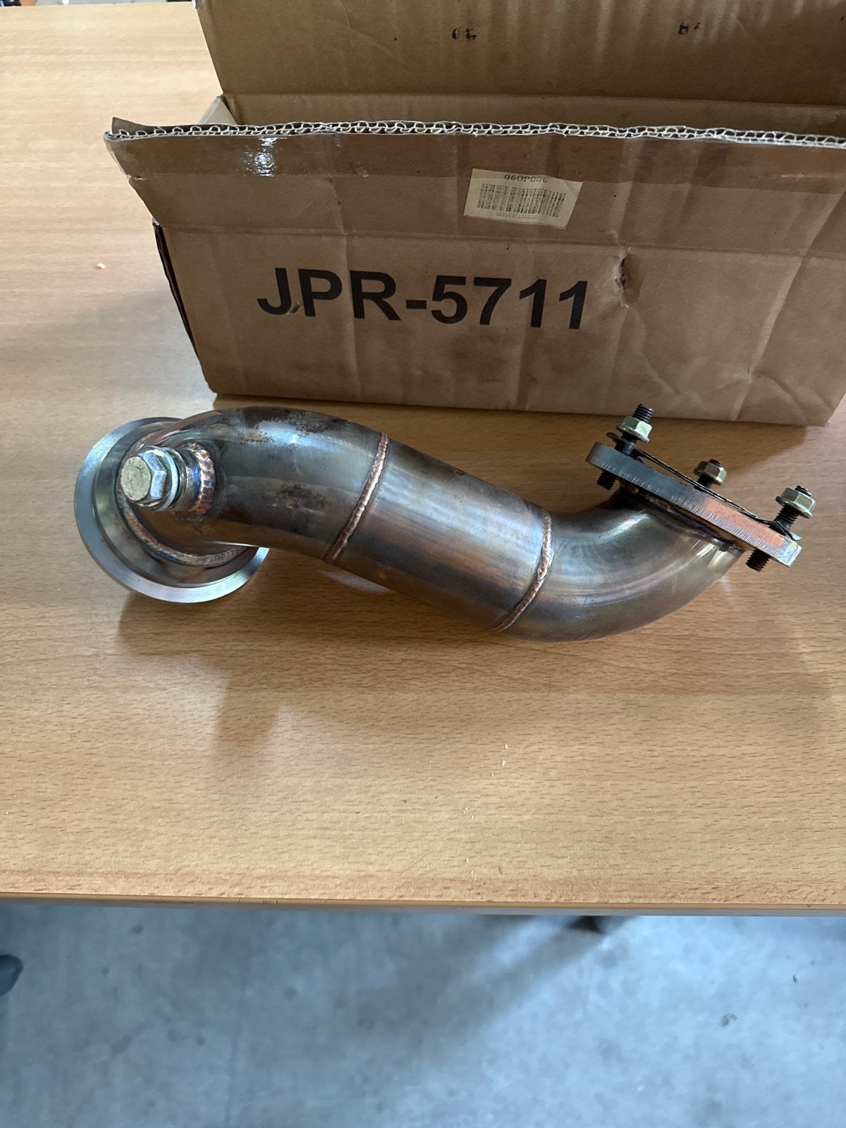 Downpipe voor Opel Astra OPC 200pk (2005) - Zeer kort gebrui, Auto-onderdelen, Gebruikt, Opel, Ophalen of Verzenden, Y