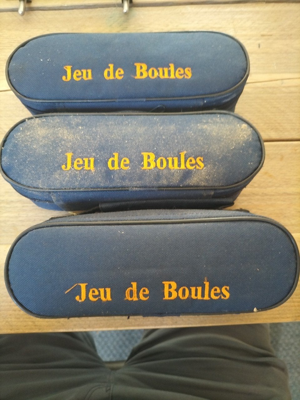 3 sets Jeu de Boules - Prima staat!, Ophalen of Verzenden, Gebruikt