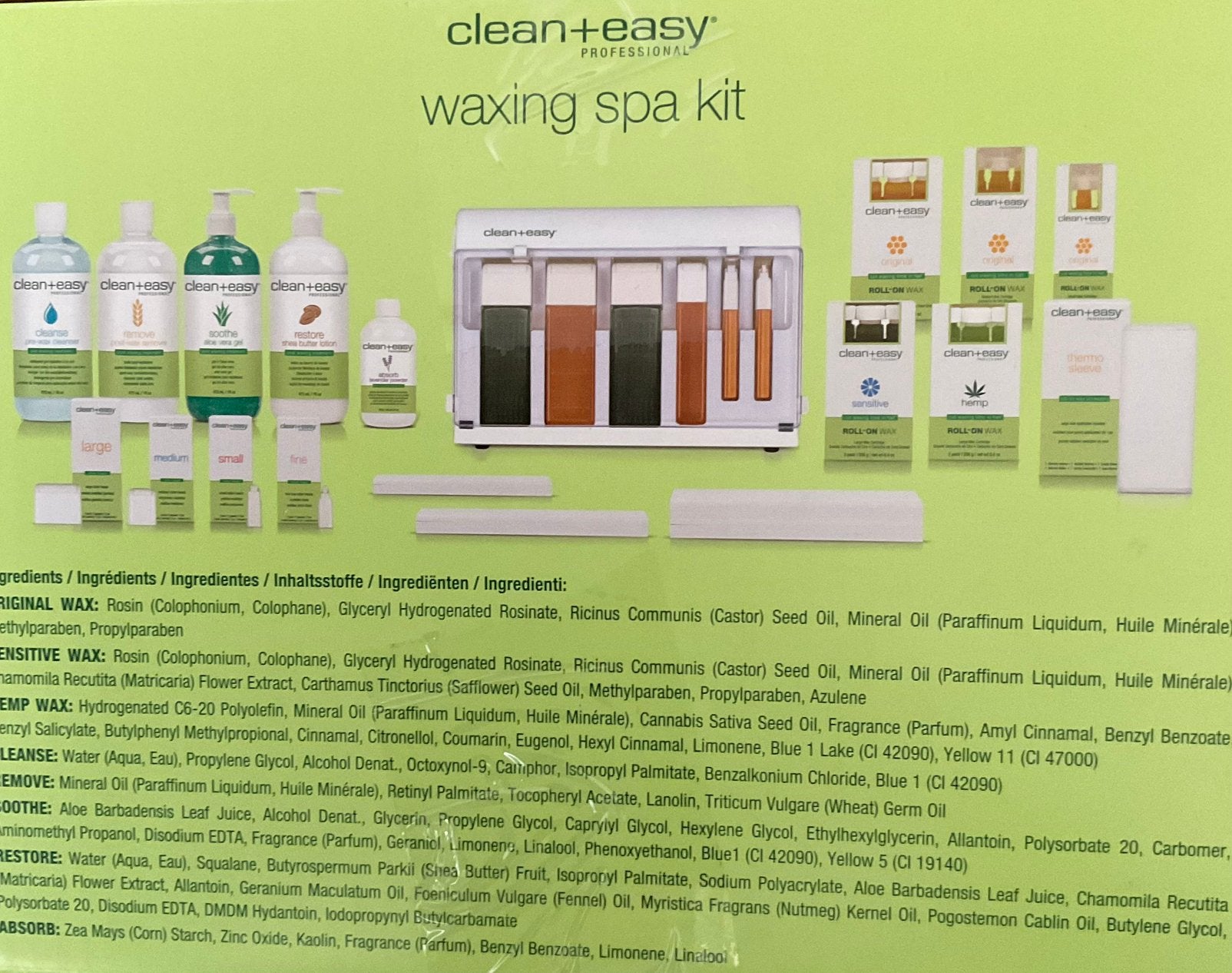 Clean and Easy wax apparaat, Ophalen of Verzenden, Nieuw, Scheren en Epileren
