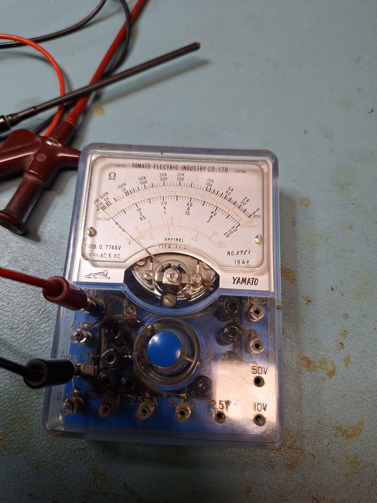 Vintage Yamato Multimeter - Werkt, Ophalen of Verzenden, Overige typen