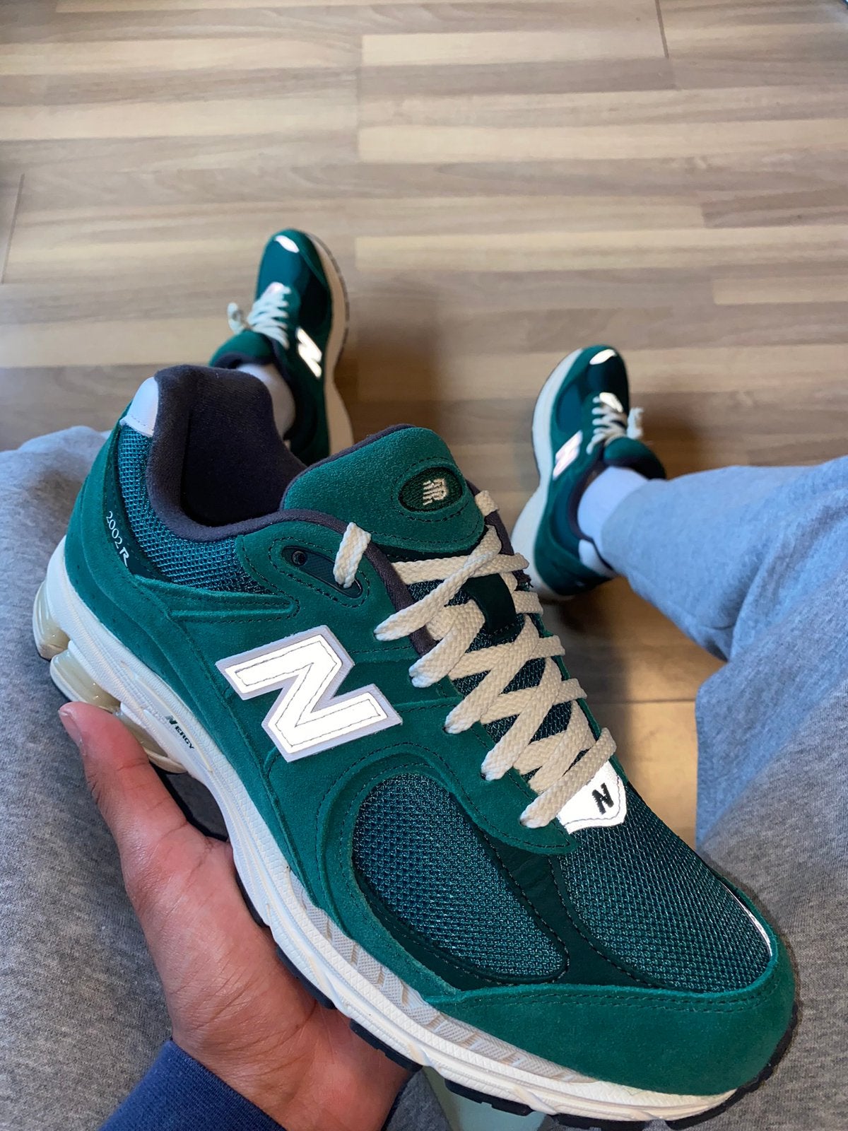 NB 2002R nightwatch green 44/45,5, Ophalen of Verzenden, Zo goed als nieuw, Overige kleuren