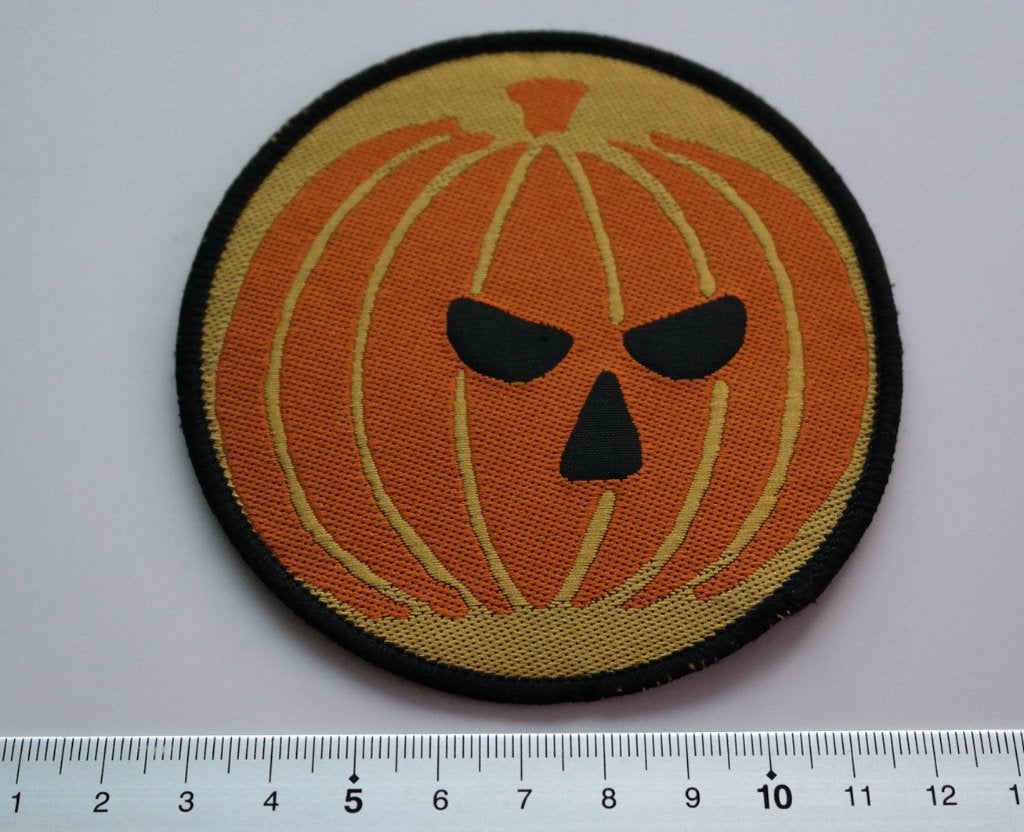Helloween zeldzame vintage 1989 pumpkin patch h113 metal, Verzamelen, Ophalen of Verzenden, Nieuw, Kleding