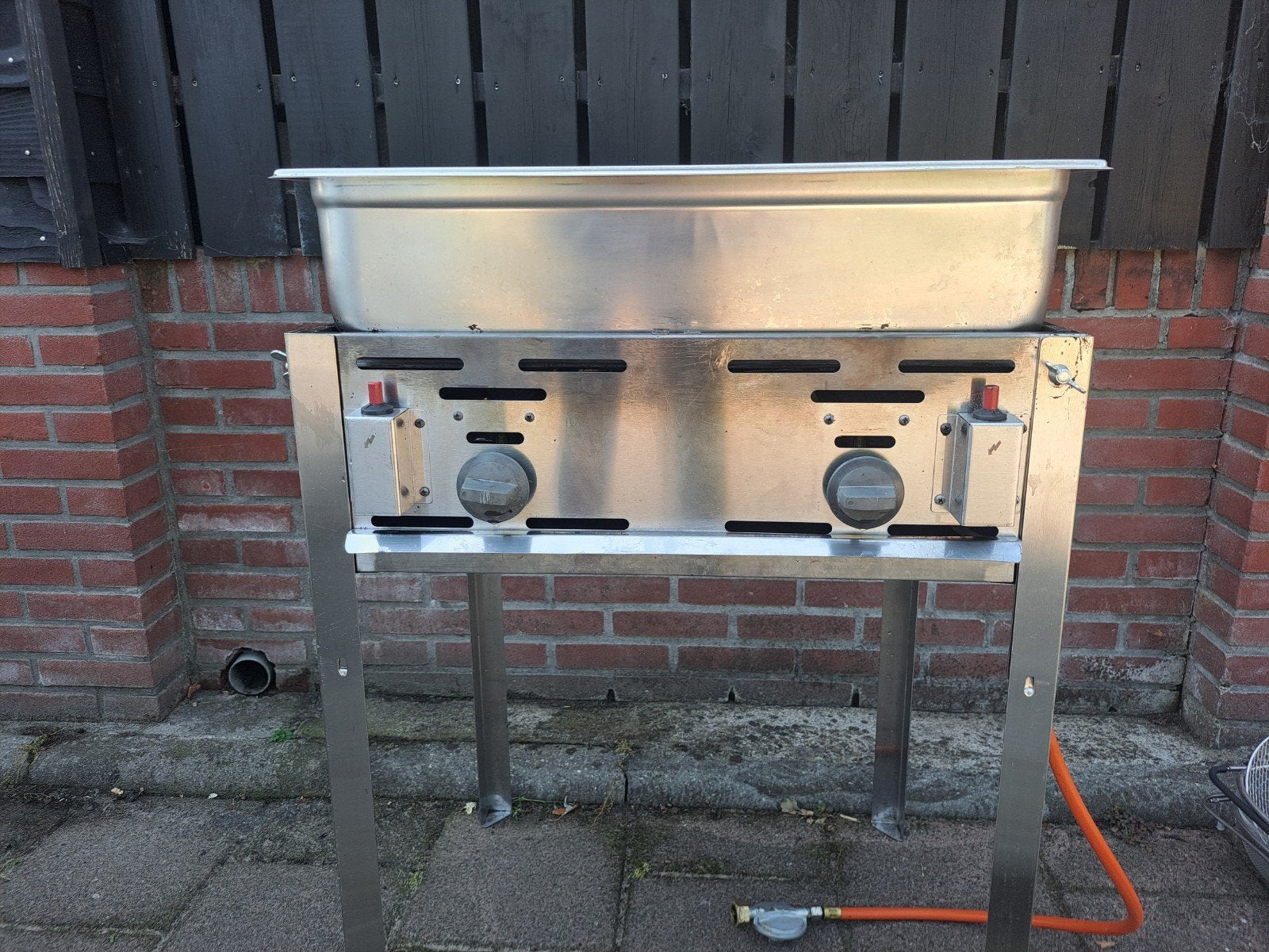 Hendi master grill bbq met oliebollen bak, Ophalen