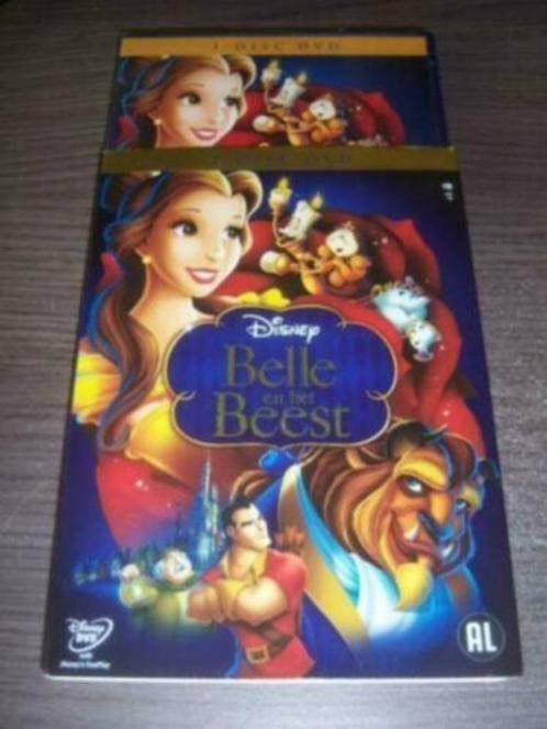 Disney Belle en het Beest met schuifhoes rugnummer 33 seal, Tekenfilm, Verzenden, Nederlands, Nederlands