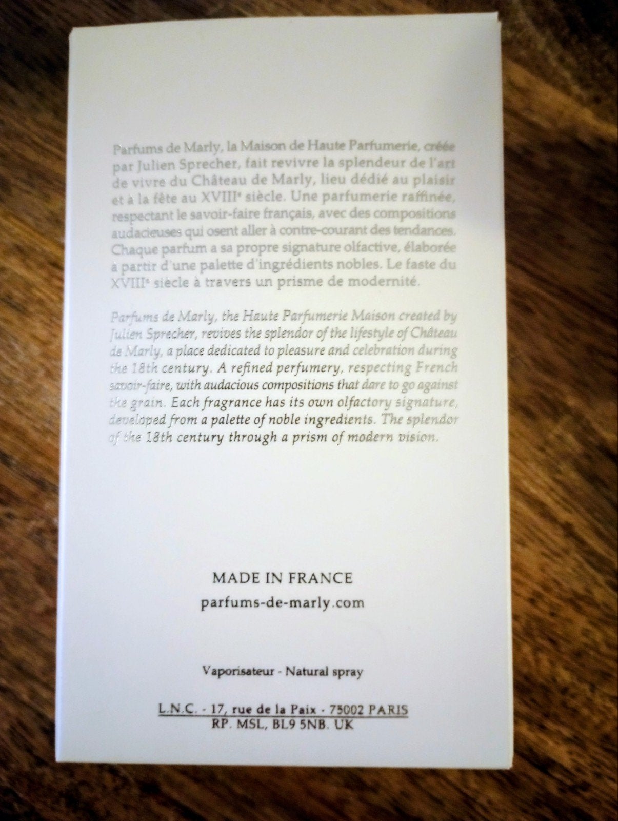 Parfums de Marly Galloway 75 ml - nog 38 ml over, Ophalen of Verzenden, Gebruikt