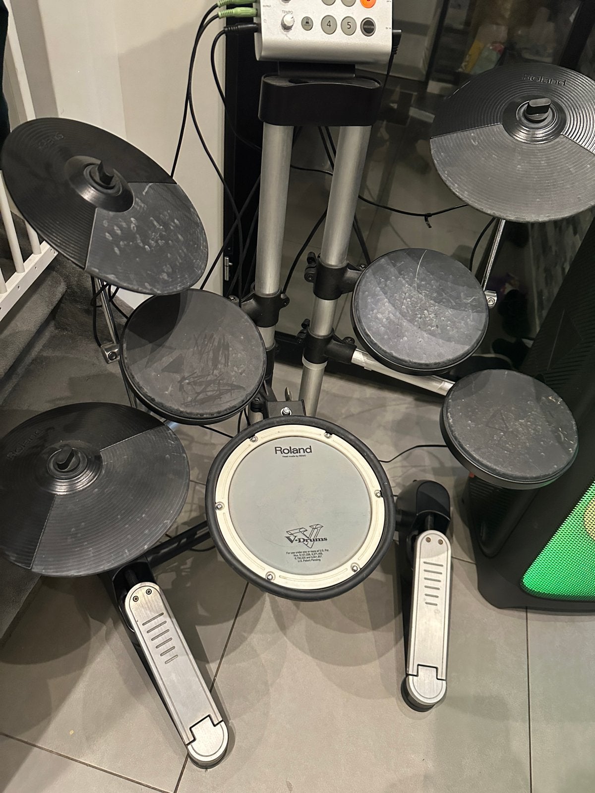 Roland V-Drums Elektronisch Drumstel, Muziek en Instrumenten, Drumstellen en Slagwerk, Ophalen of Verzenden, Gebruikt, Roland