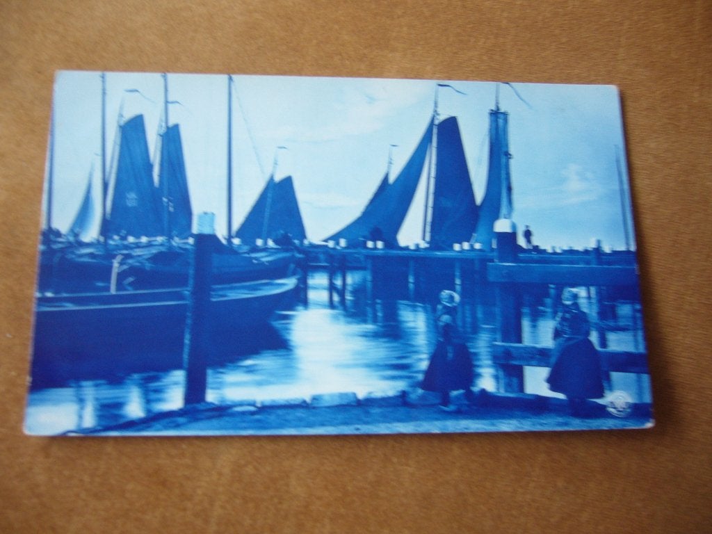 MARKEN =  MET BOOT MK 131, Ophalen of Verzenden, Voor 1920, Gelopen, Noord-Holland