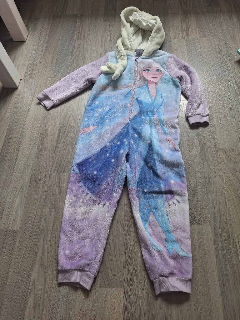 🩷💜Elsa disney frozen onesie maat 116💜🩷, Nacht- of Onderkleding, C&A, Meisje, Ophalen of Verzenden