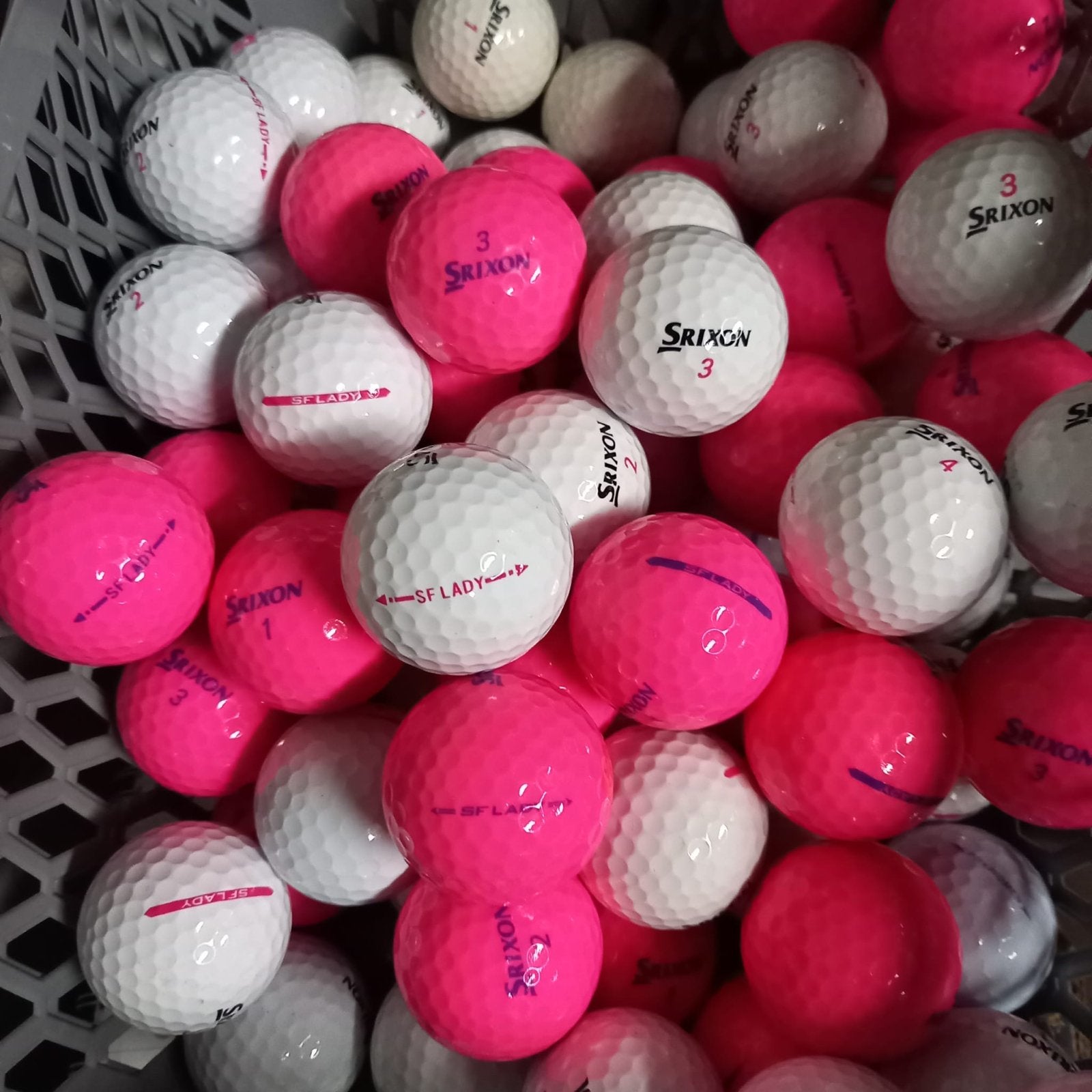 Srixon lady AAAA Golfballen - 80 stuks, Sport en Fitness, Golf, Ophalen of Verzenden, Gebruikt, Bal(len), Overige merken