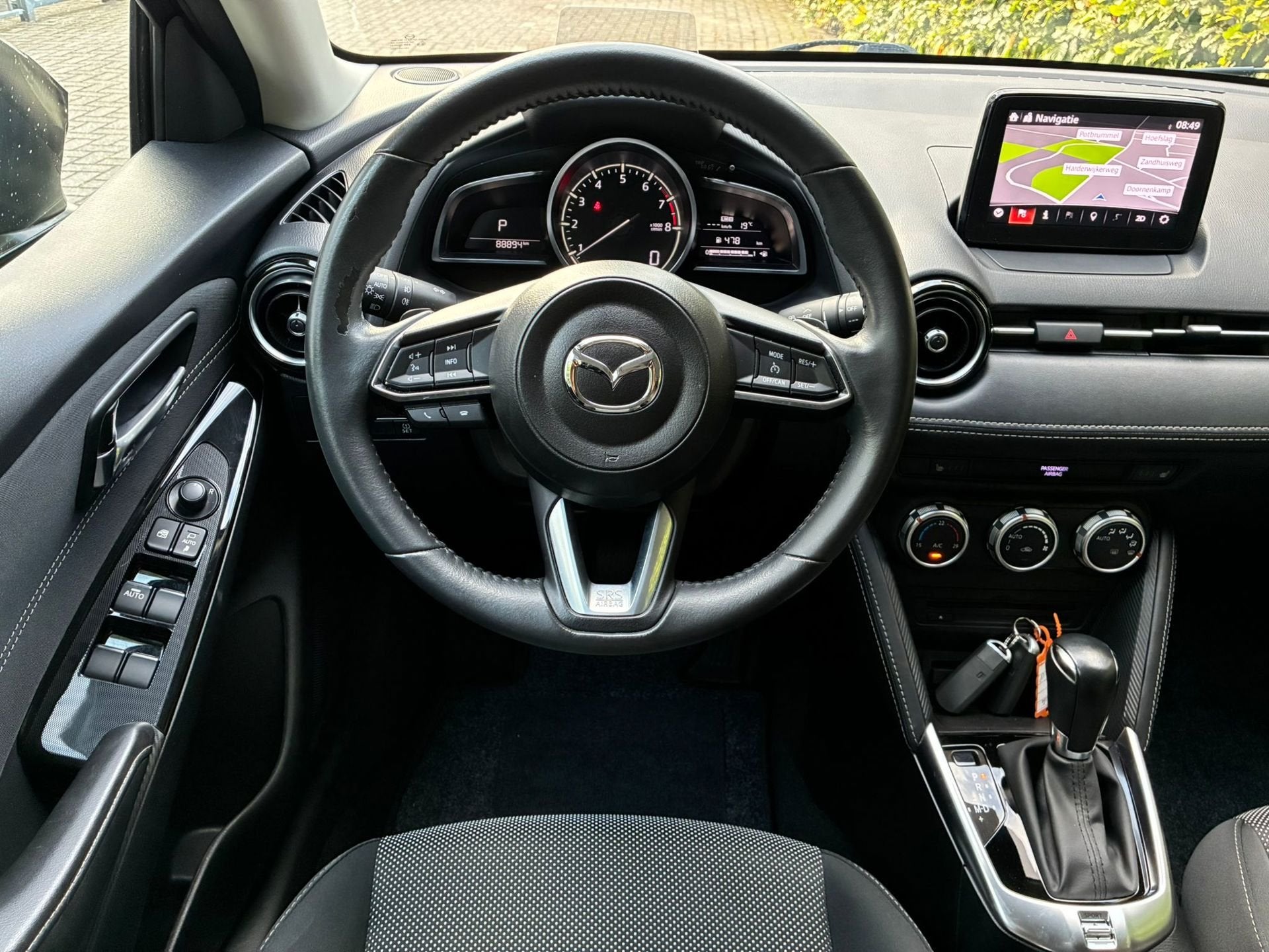 Mazda 2 1.5 Skyactiv-G GT-M I Automaat I Navigatie, 1005 kg, Stof, Gebruikt, 4 cilinders