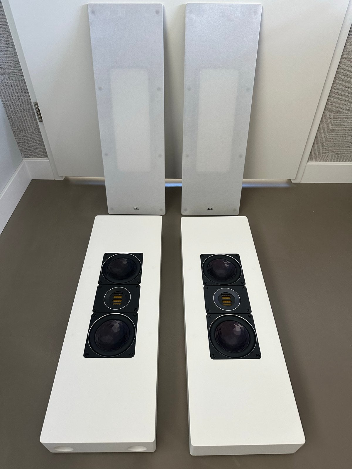 ELAC WS 1665 On-Wall Luidsprekers - Wit (Paar), Audio, Tv en Foto, Overige merken, 120 tot 150 watt, Overige typen, Ophalen of Verzenden
