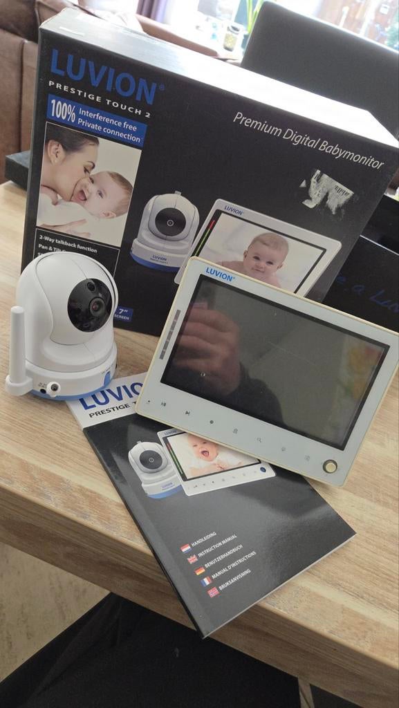 Luvion Prestige Touch 2 babyfoon, Ophalen of Verzenden, Gebruikt, Camera