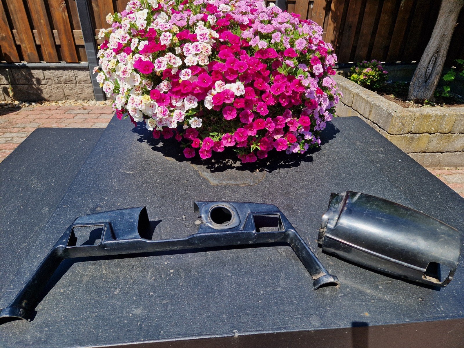 Omlijsting km teller Fiat 1500L-1800B-2300+stuurkolom, Ophalen of Verzenden, Gebruikt