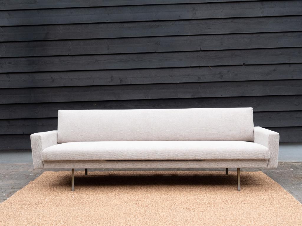 Gelderland Rob Parry Lotus | Vintage design daybed | Beige, Driepersoons, 75 tot 100 cm, Ophalen of Verzenden, Zo goed als nieuw