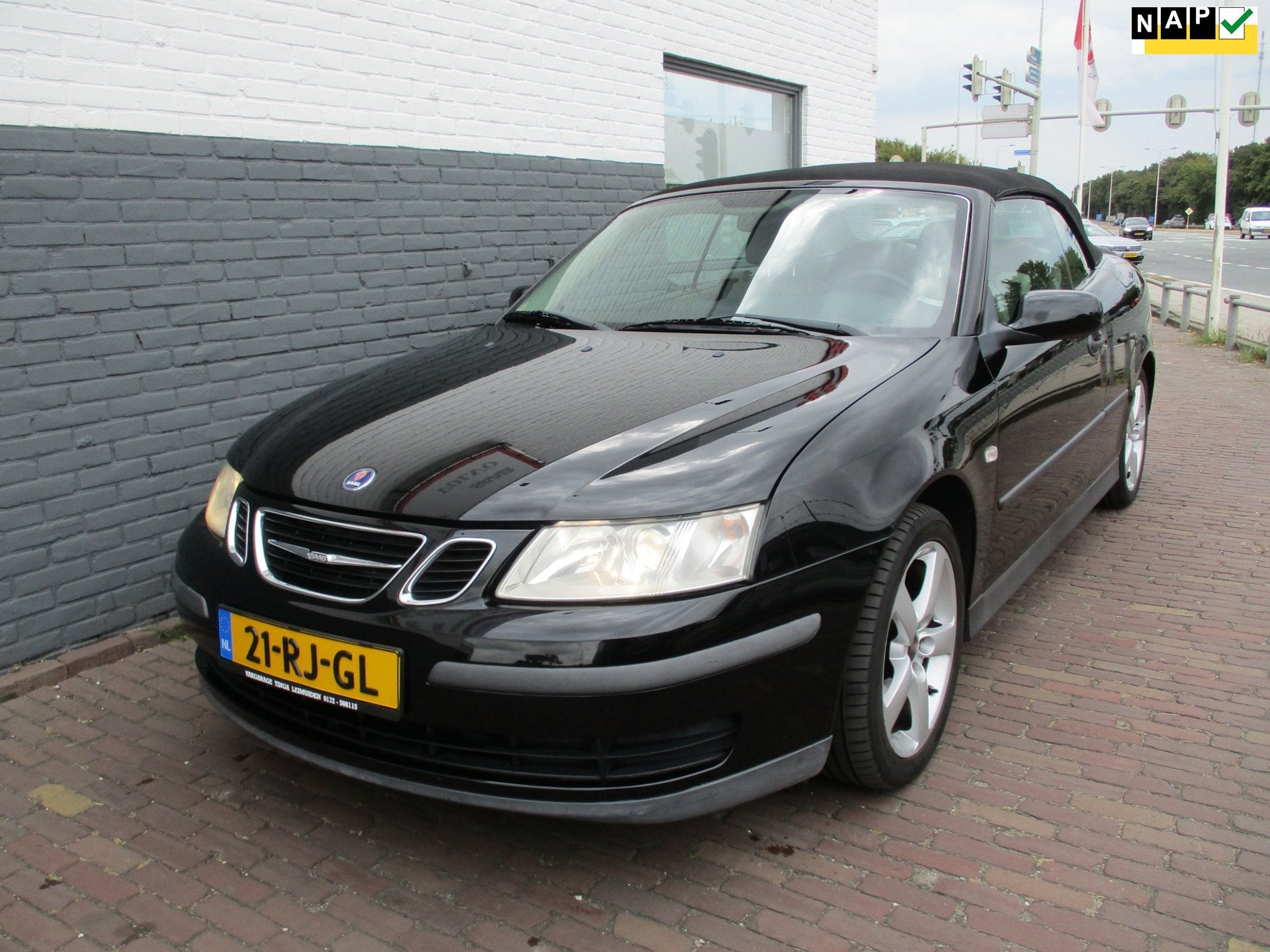 Saab 9-3 Cabrio 1.8t Linear, Auto's, Voorwielaandrijving, 1998 cc, Gebruikt, 4 cilinders
