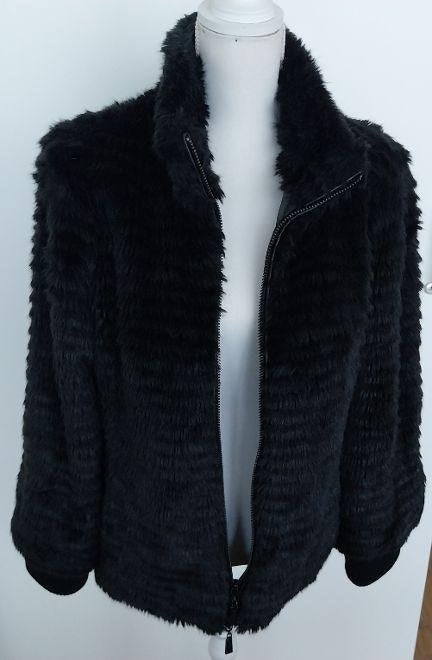 Beaumont Amsterdam Faux Fur Imitatiebont jas maat 40 Zwart, Maat 38/40 (M), Zwart, Beaumont, Ophalen of Verzenden
