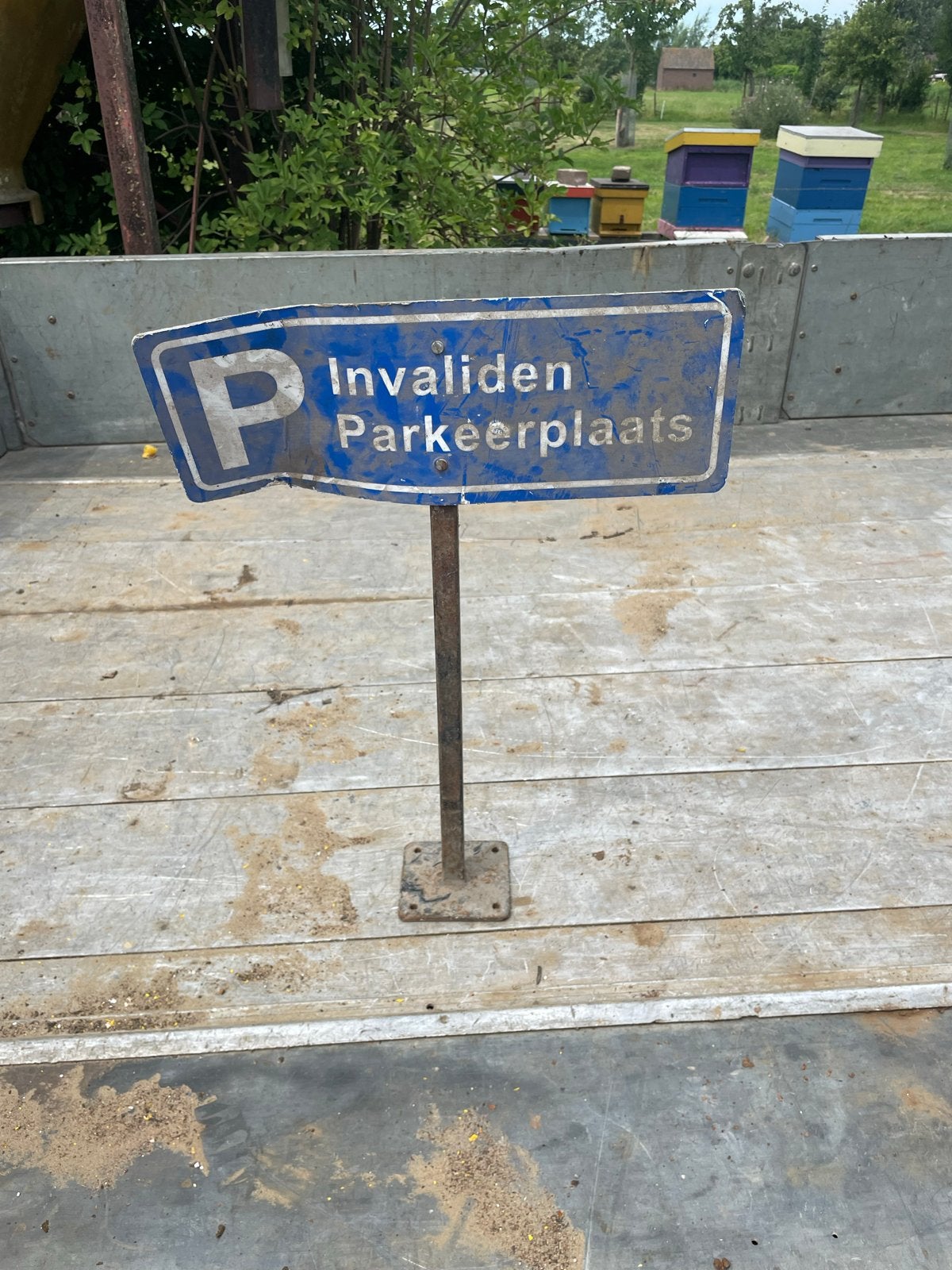 Bordje invaliden parkeerplaats, Ophalen of Verzenden