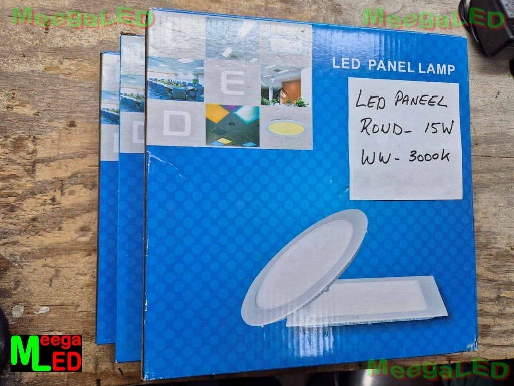 UITVERKOOP: LED inbouwspot panel 15W WW - laatste 3 stuks, Huis en Inrichting, Lampen | Spots, Overige materialen, Nieuw, Ophalen of Verzenden
