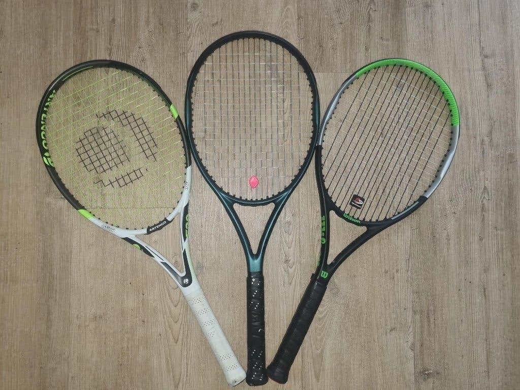 3 tennisrackets, Ophalen, Zo goed als nieuw, Racket, Wilson